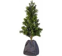 Housse d?hivernage pour pot de fleur - 70 x 65 cm - Anthracite