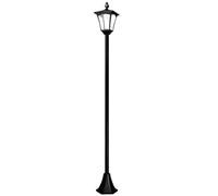 Royal Gardineer Lampadaire solaire de jardin 2 m avec capteurs de mouvement et d'obscurité