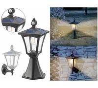 Royal Gardineer Lanterne et applique LED solaire 300 lm avec capteurs PIR SWL-115