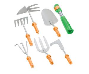 Royal Gardineer Manche à outils avec 6 ustensiles de jardinage