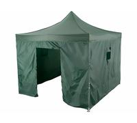 Royal Gardineer Pavillon de jardin Falon avec 3 bâches latérales supplémentaires