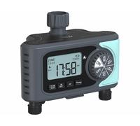 Programmateur d'arrosage numérique avec écran LCD avec 4 sorties [Royal Gardineer]