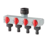 Royal Gardineer Système d'arrosage réglable - 4 voies