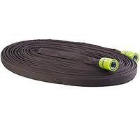 Royal Gardineer Tuyau d'arrosage poreux Plat avec raccords et Valve d'arrêt - 30 m