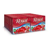 Royal Gelatin, Sugar Free, Strawberry, 0.32-Ounce (Pack of 12)