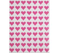 Royal Gommettes Étiquettes Autocollantes En Forme De Coeur Rose Idéal Pour Les Anniversaires, Les Mariages 15 Feuilles 1,3cm (13mm) Paquet De 1050
