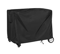 Royal Gourmet - Nappe d'extérieur pour chariot de salle à manger d'extérieur à double étagère mobile, résistante aux déchirures, aux UV et imperméable de 101,6 cm, noire