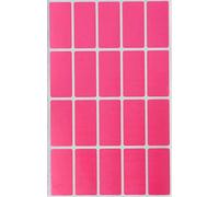 Royal Green 4 x 2 Centimètres Rose Étiquettes Autocollantes De Dossier, Chemise De Classement, Codage Couleur, Marquage, Tarification Coupe Rectangle (40mm x 19mm) Paquet De 300