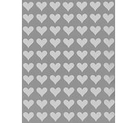 Royal Green Gommettes Étiquettes Autocollantes En Forme De Cœur Blanc Idéal Pour Les Anniversaires, Les Mariages 5 Feuilles 1,3cm (13mm) Paquet De 350