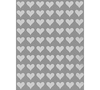 Royal Green Gommettes Étiquettes Autocollantes En Forme De Cœur Blanc Idéal Pour Les Anniversaires, Les Mariages 15 Feuilles 1,3cm (13mm) Paquet De 1050