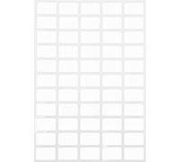 Royal Green Gommettes Étiquettes Autocollantes Rectangulaires Blanc Environ 25.5mm x 16mm 10 feuilles Paquet de 550