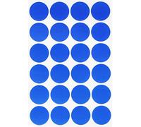 Royal Green Gommettes Étiquettes Autocollantes Rondes Bleu 2.5 cm (25 mm) Paquet de 360