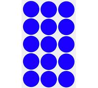 Royal Green Gommettes Étiquettes Autocollantes Rondes BleuEnviron 3 cm (30 mm) Paquet de 75