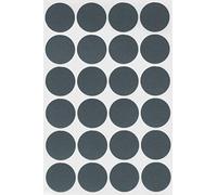 Royal Green Gommettes Étiquettes Autocollantes Rondes Gris 2.5 cm (25 mm) Paquet de 360