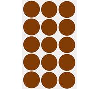Royal Green Gommettes Étiquettes Autocollantes Rondes Marron Environ 3 cm (30 mm) Paquet de 225