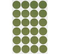 Royal Green Gommettes Étiquettes Autocollantes Rondes Olive 50 Feuilles 2.5 cm (25 mm) Paquet de 1200
