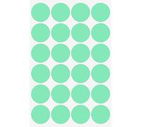 Royal Green Gommettes Étiquettes Autocollantes Rondes Vert Pastel 2.5 cm (25 mm) Paquet de 360