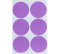Royal Green Gommettes Étiquettes Autocollantes Rondes Violet pastel Environ 5cm (50mm) 30 Feuilles Paquet de 180