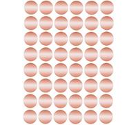 Royal Green Lot de 720 étiquettes de code couleur or rose de 17 mm de diamètre pour enveloppes