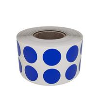 Royal Green Rouleaux D’Étiquettes Autocollantes Rondes Bleu 1.3 cm (13mm) 1 Rouleau Paquet De 1080 Stickers