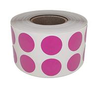 Royal Green Rouleaux D’Étiquettes Autocollantes Rondes Rose 1.3 cm (13mm) 1 Rouleau Paquet De 1080 Stickers