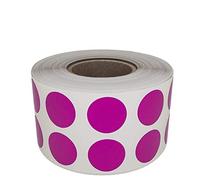 Royal Green Rouleaux D’Étiquettes Autocollantes Rondes Violet 1.3 cm (13mm) 1 Rouleau Paquet De 1080 Stickers