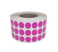 Royal Green Rouleaux D'étiquettes Rondes A Pois 1 Rouleau Rose 8 mm Autocollantes Disponible En Paquet De 2000