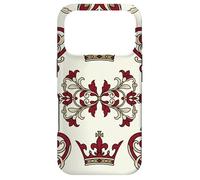 Royal Hearts Emblèmes Rétro Thème Casino Icône Art Coque pour iPhone 17 Pro