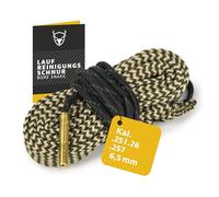 Royal Hunter® Borensake Cordon de nettoyage de canon I Calibre 264-6,5 mm I Nettoyage de canon pour fusils et pistolets Premium Bore Snake avec brosse en laiton intégrée