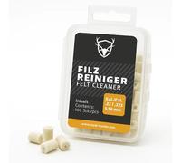 Royal Hunter ® Nettoyant pour canons en feutre - Pour fusil, fusil, pistolets et revolvers, nettoyant en feutre pour tous les calibres pour le nettoyage des armes et l'entretien des armes (Cal./Cal 22