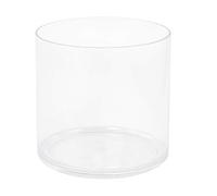 Royal Imports Vase en Acrylique à Fleurs, Centre de Table décoratif pour Maison ou Mariage, résistant aux Chocs, Forme cylindrique, 15,2 cm de Haut, Ouverture de 15,2 cm