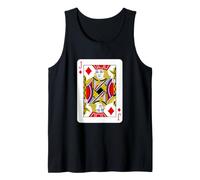 Royal Jack of Diamonds Playing Cards Illustration Graphic Débardeur