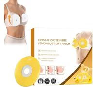 Royal Jelly Patch d'amélioration de la poitrine - Patchs naturels pour la croissance de la poitrine - Respirant, sans trace et anti-affaissement - Masque d'amélioration de la poitrine (1 boîte)