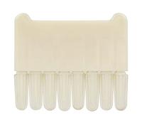 Royal Jelly Scraper 8 Heads Docutable Bee Honey Straming Tool High Quality Durable Teleping Equipment for Professional Beekeepers Plastic 3,8x3,2 pouces