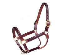 Royal King Marron Cuir tressé Dos nu, "", marron, Horse