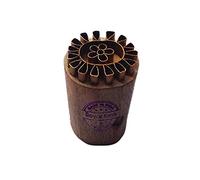 Royal Kraft Indien Bois Timbres Laiton Floral Designs Argile Impression Bloc