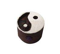 Royal Kraft Round Bois Ying Yang Impression Bloc Timbre - DIY Henné Tissu Textile Papier Argile Poterie Bloc Impression TimbreTBtag005