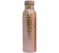 Royal Kurta Bouteille d'eau en cuivre pur pour la santé ayurvédique sans joint anti-fuite