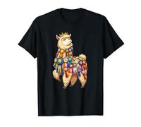 Royal Lama King avec Rubans colorés T-Shirt