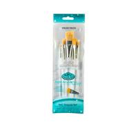 Peinture enfant GENERIQUE ROYAL & LANGNICKEL AQUALON WISP SET DE PINCEAUX BISEAU 5 PIECES
