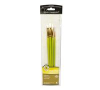 Royal & Langnickel Brosse Lot - acryliques, huiles, aquarelles et Temperas Taklon - Blanc