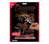 Royal & Langnickel COPF17 Art de la gravure sur cuivre Taille A4 Oiseau mouche