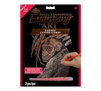 Royal & Langnickel COPF18 Art de la gravure sur cuivre Taille A4 Singe