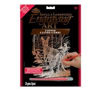 Royal & Langnickel COPF22 Art de la gravure sur cuivre Taille A4 Kangourou Petit