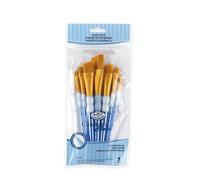 Peinture enfant GENERIQUE ROYAL & LANGNICKEL CRAFTER'S CHOICE SET DE PINCEAUX BISEAUTES 7 PIECES