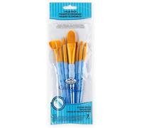 Royal & Langnickel D'Artisan Choix Ovale Variété Synthétique Peinture Brosse Set