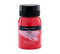 ROYAL & LANGNICKEL ESSENTIALS PEINTURE ACRYLIQUE ROUGE NAPHTOL 500 ML Rouge
