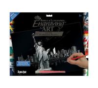 Royal & Langnickel FAM-6 Gravure d'art argent Taille A3 Statue de la liberté