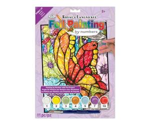 Royal & Langnickel FPBN-1 Peinture vitrail d'après les chiffres Papillons