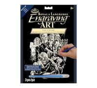 Royal & Langnickel GLO11 Gravure d'art brillant dans le noir Taille A4 Monstre